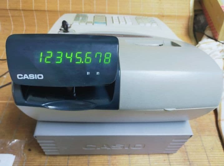 カシオレジスター　TE-101　フル設定無料　長期使用可能　660117