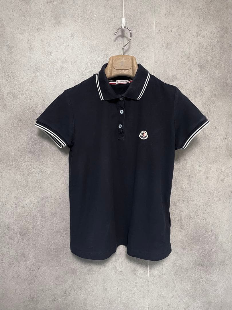 あみ様購入用【MONCLER】定番ワッペンポロシャツ トリコロール