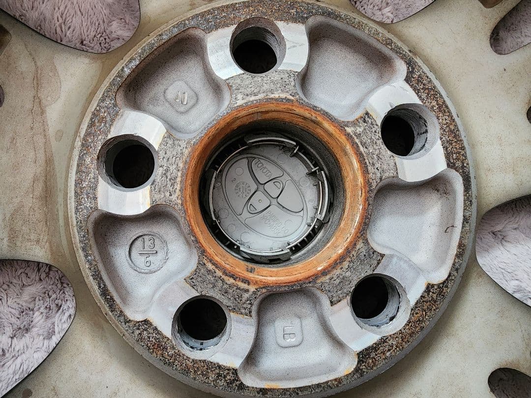 値下げ中【TOYOTA】ホイール　４本 17×7J インセット50 エスティマ