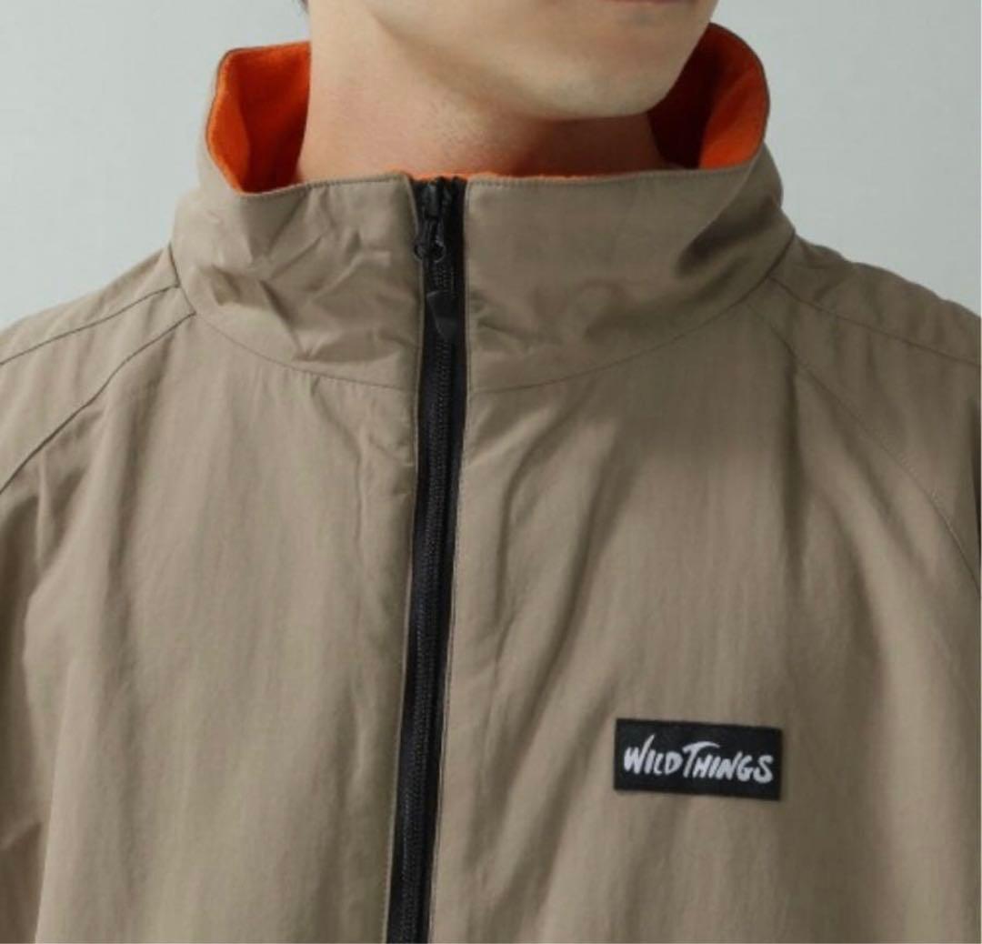 は*な様 WILDTHINGS ワイルドシングス　別注　フリースブルゾン　ナイロ