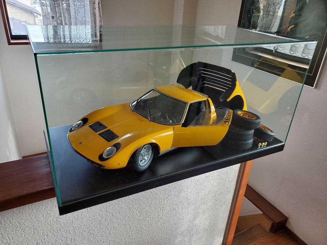 アシェット完成品　ランボルギーニ ミウラ S イエロー