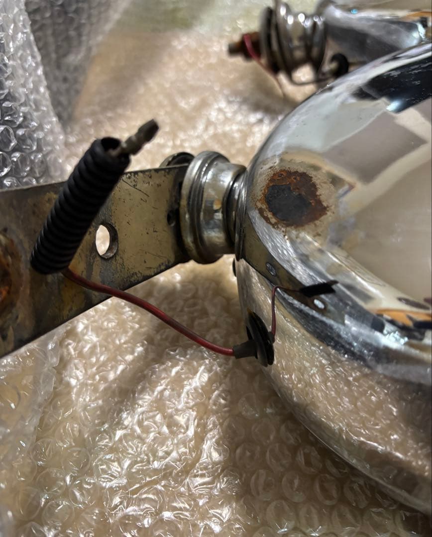 イエロー 丸型 フォグランプ 左右セット ひさし付き