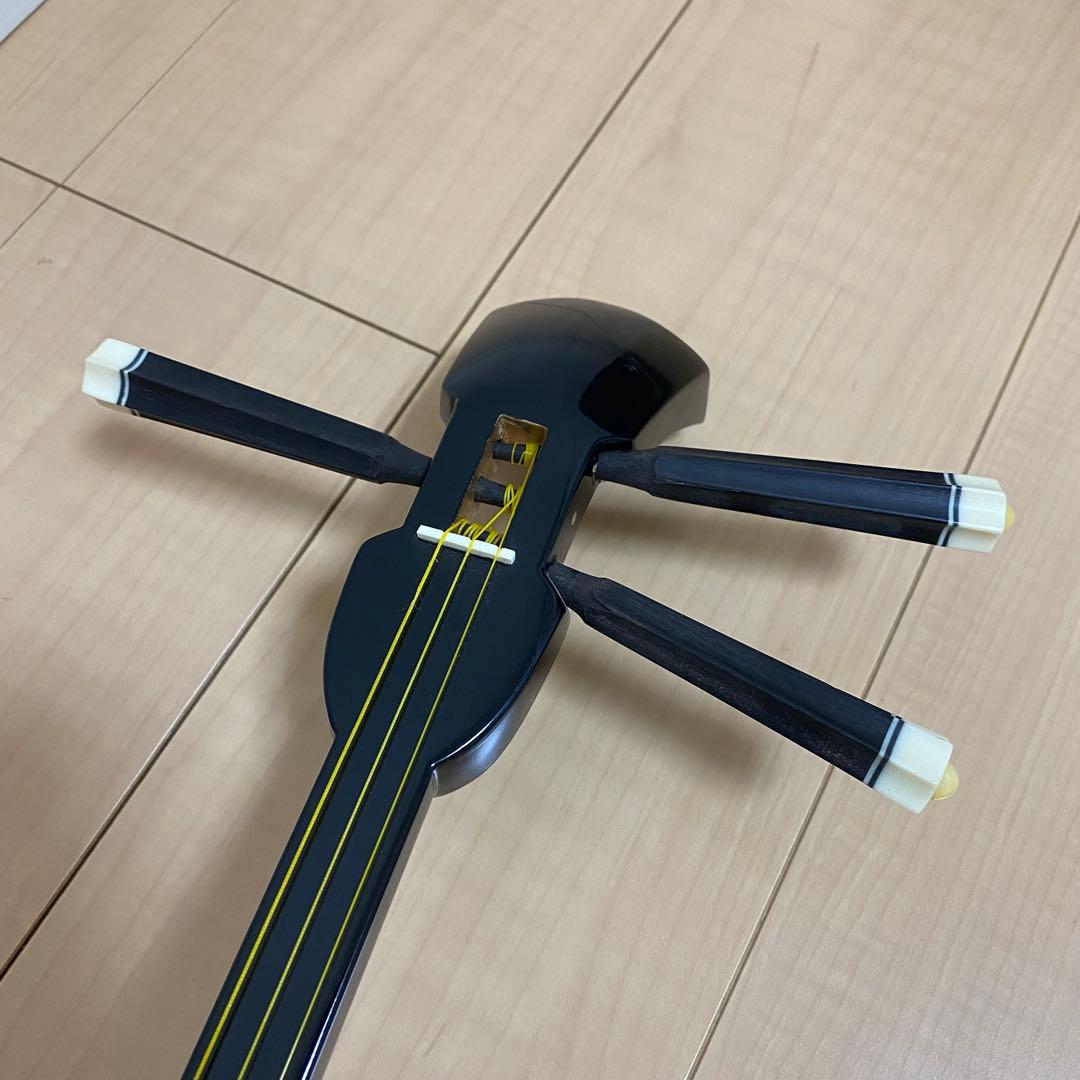 沖縄三線 蛇柄 ハードケース付き