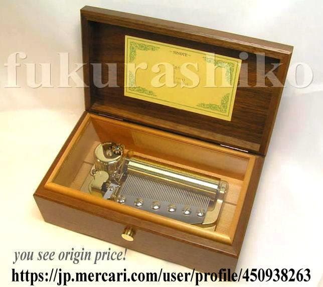 新品50弁 特注曲エルビス♪好きにならずにいられないオルフェウス520オルゴール