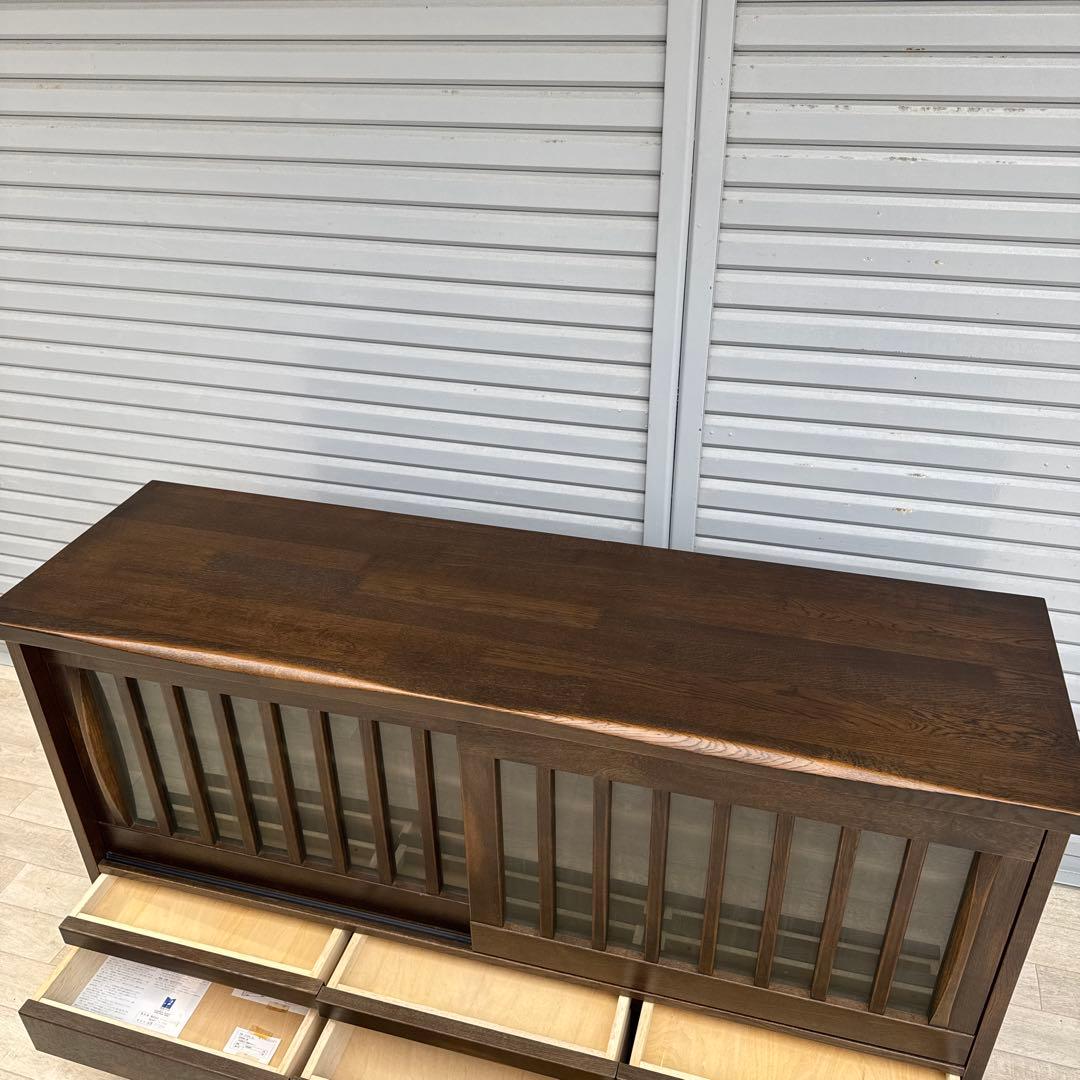 約３３万飛騨　ibata イバタインテリア　木楽　オーク 無垢材　サイドボード