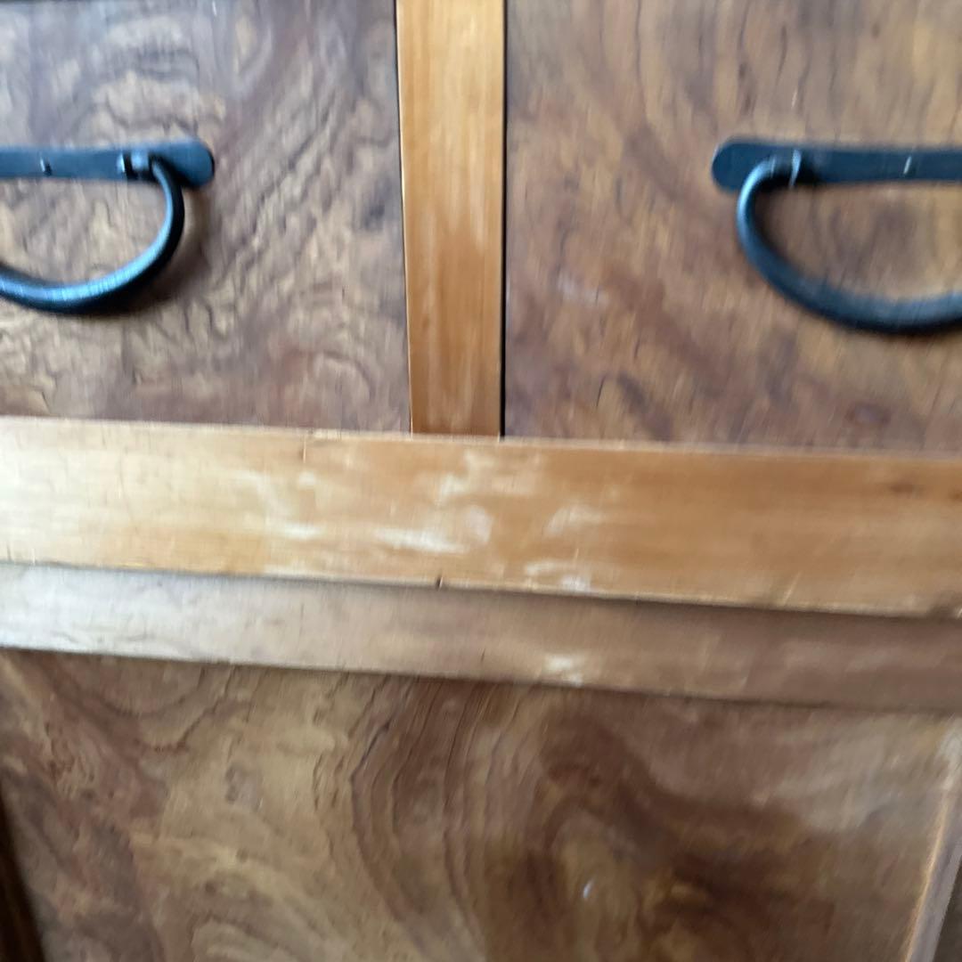 大幅お値下げ‼️時代箪笥　欅面　食器棚に！什器に！ヴィンテージ箪笥　収納に！