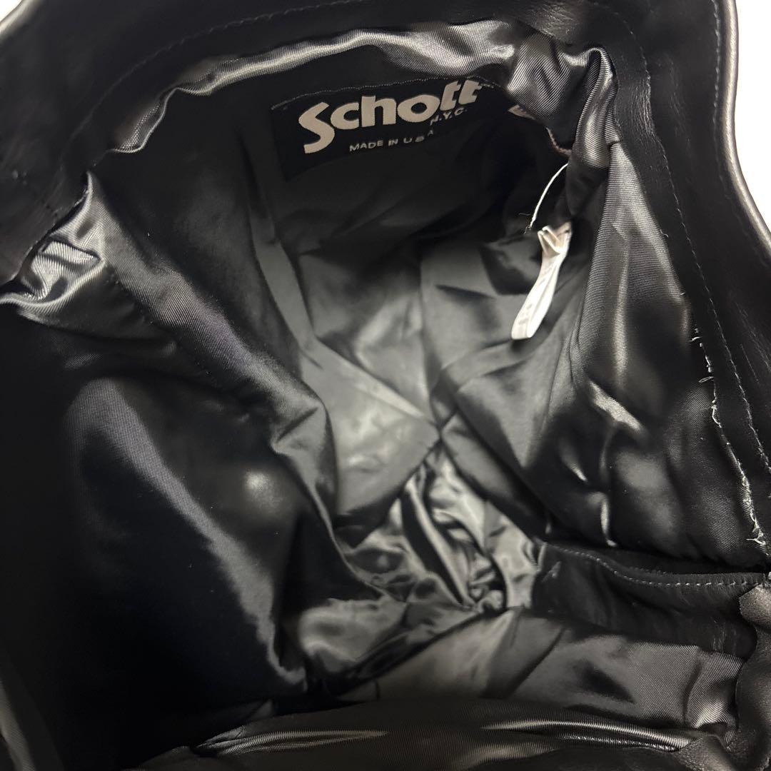 希少 SCHOTT 600 レザーパンツ　バイカー ライダース USA