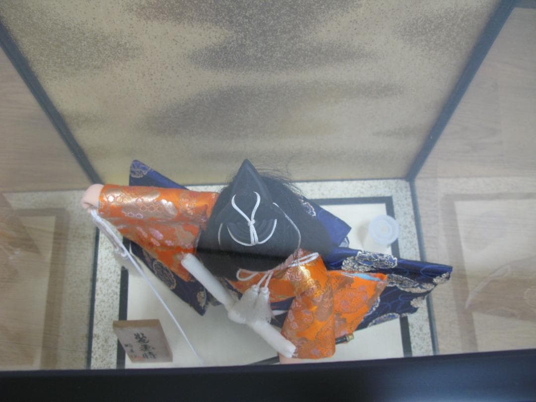 五月人形五月ケース ケース人形 太刀 武者人形 日本人形　好洋作