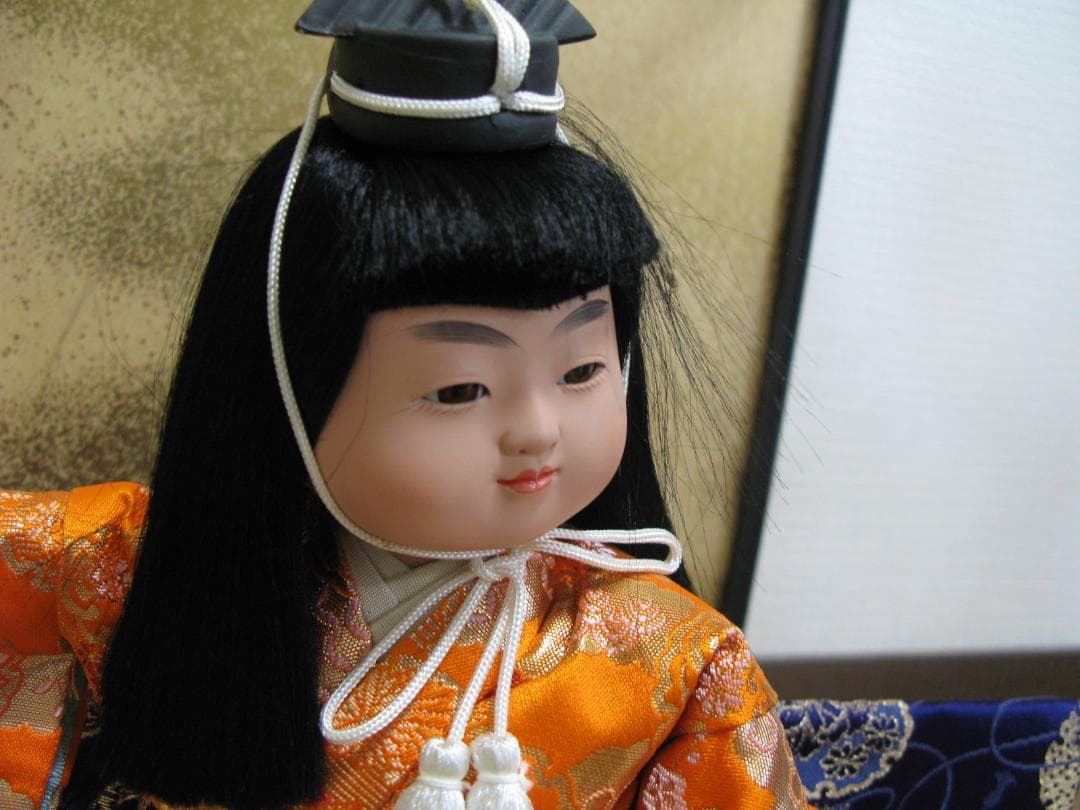 五月人形五月ケース ケース人形 太刀 武者人形 日本人形　好洋作