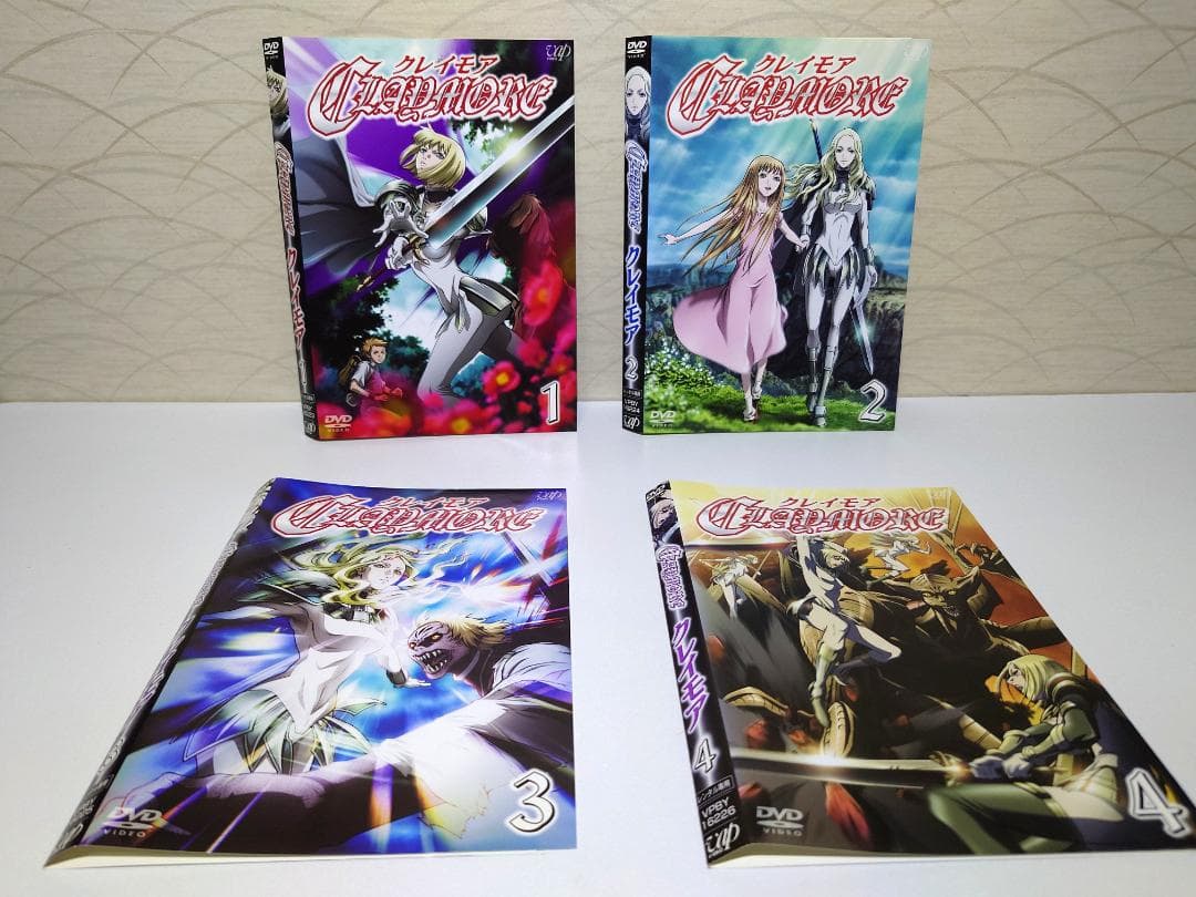 クレイモア　DVD 全9巻　全巻セット　レンタル落ち　CLAYMORE