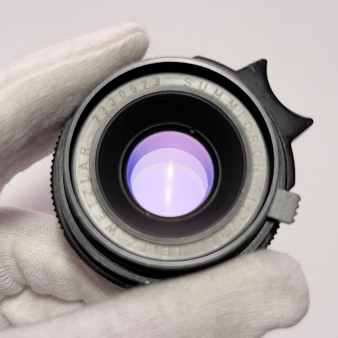 【希少】ツノ付き ズミクロン35mm F2【６枚玉】ドイツ製12504フード付き