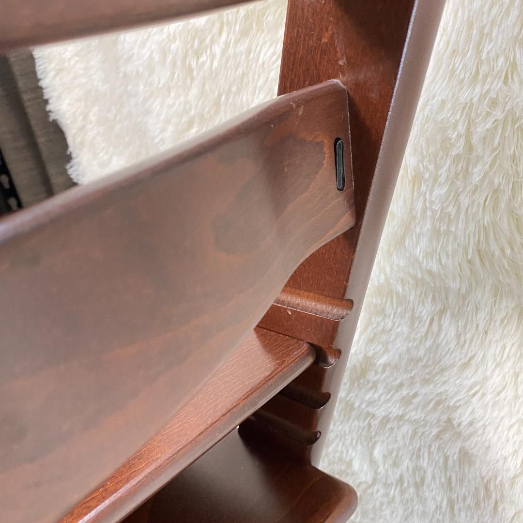 【良品】ストッケ トリップトラップ ブラウン 茶色 シリアル5 ①