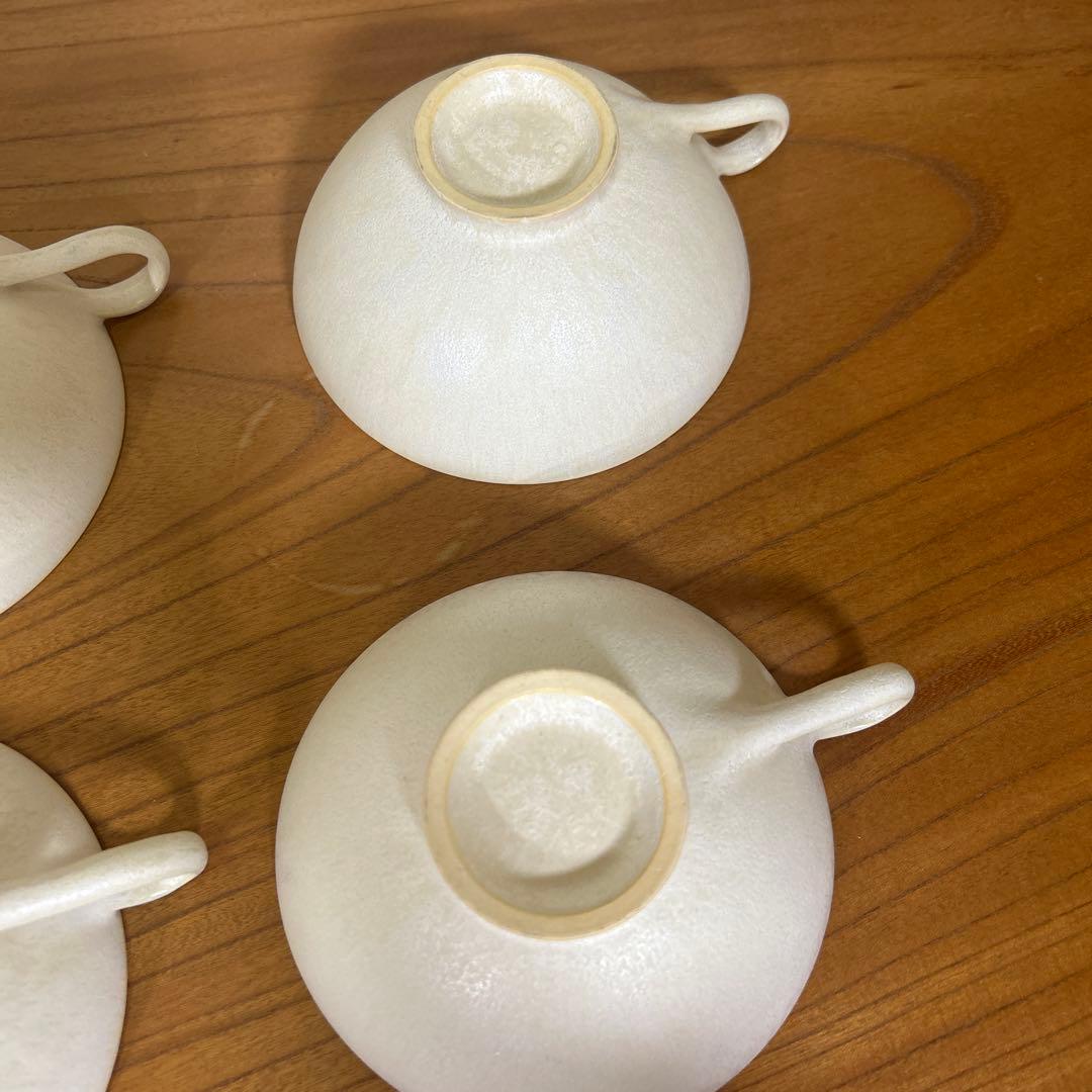 【美品】佐野元春　toharu 藍白　スープカップ　ボウル 4点セット売り