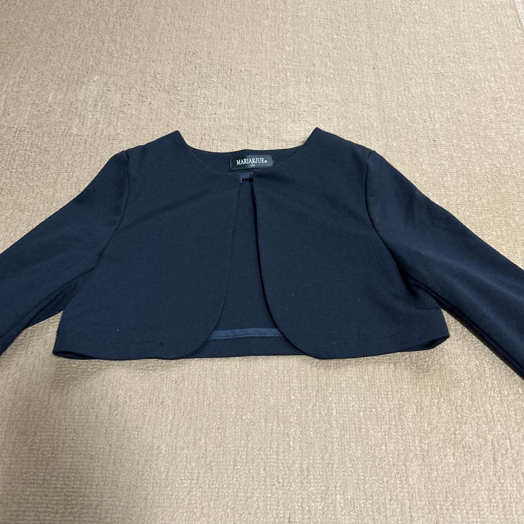 n*x様 タルティーヌエショコラ　花柄 ドレス カーディガン セット　110