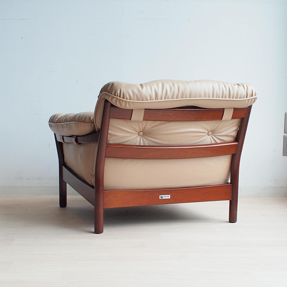 70's オールドマルニ 「Madison」 1人掛けソファ ビンテージ レトロ