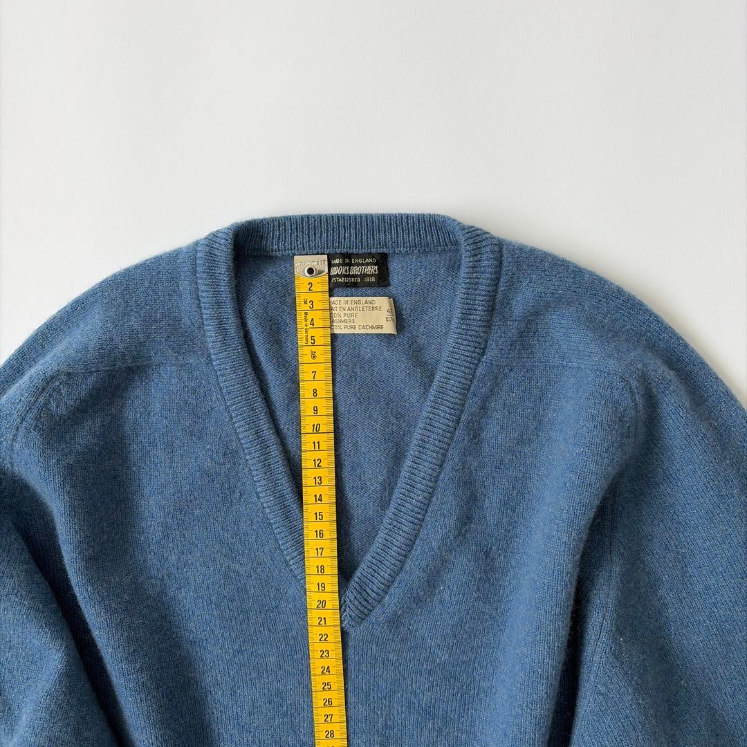 70-80s イングランド製 ブルックスブラザーズ カシミアセーター