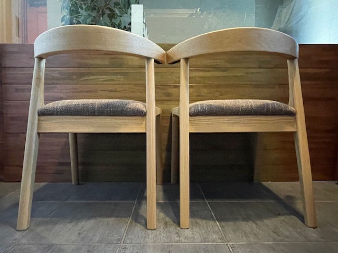 アトム■Henryヘンリー アッシュ無垢材/天然木 ダイニングチェア■A