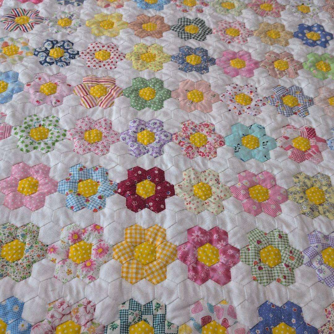 パッチワークキルト　大判サイズ