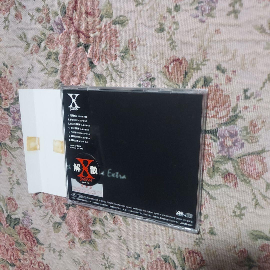 XJAPAN　非売品　サンプル盤CD 【２点セット】【ステッカー２枚】