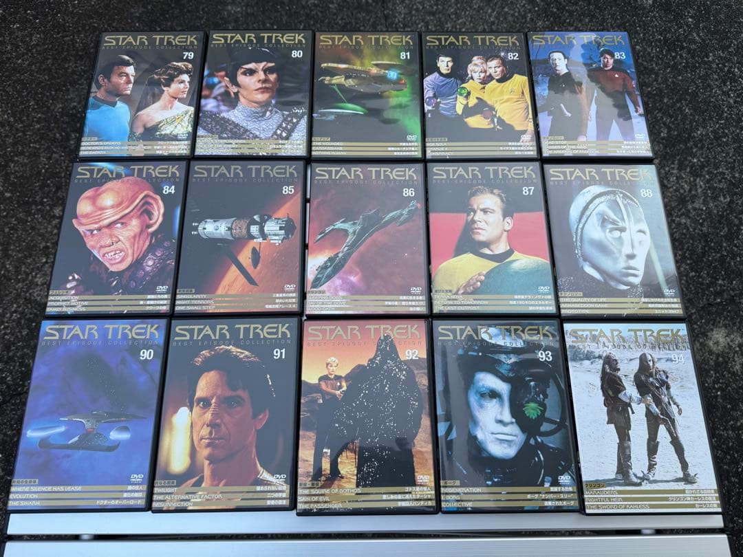 美品 デアゴスティーニ スタートレック DVDコレクション 112巻セット