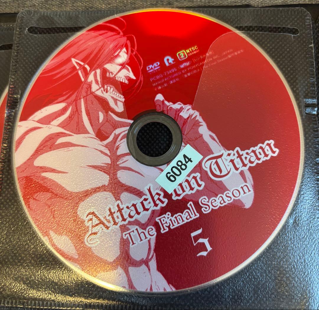 進撃の巨人 DVD シーズン1〜finalまで35本