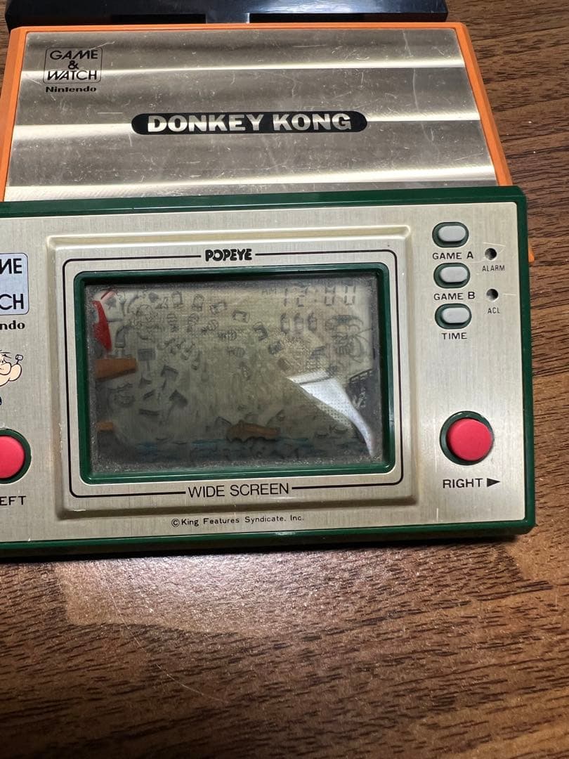 ゲームウォッチ　ポパイ　ピンボール　ドンキーコング