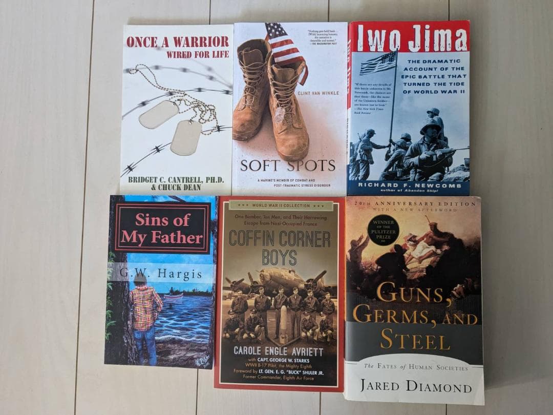 洋書140冊（戦争、小説、歴史）