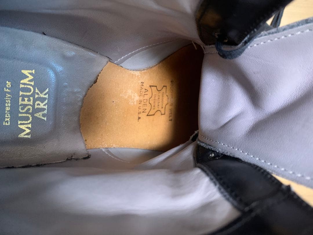 美品　ミュージアムアーク別注　オールデン ミリタリーブーツ　45914H