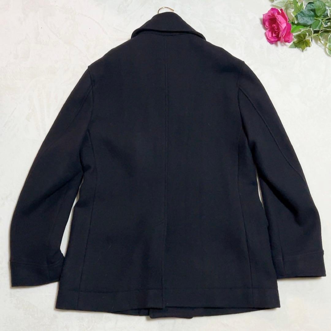 新品同様✨　ブルックスブラザーズ　ピーコート　ダブル　ブラック　黒　ウール