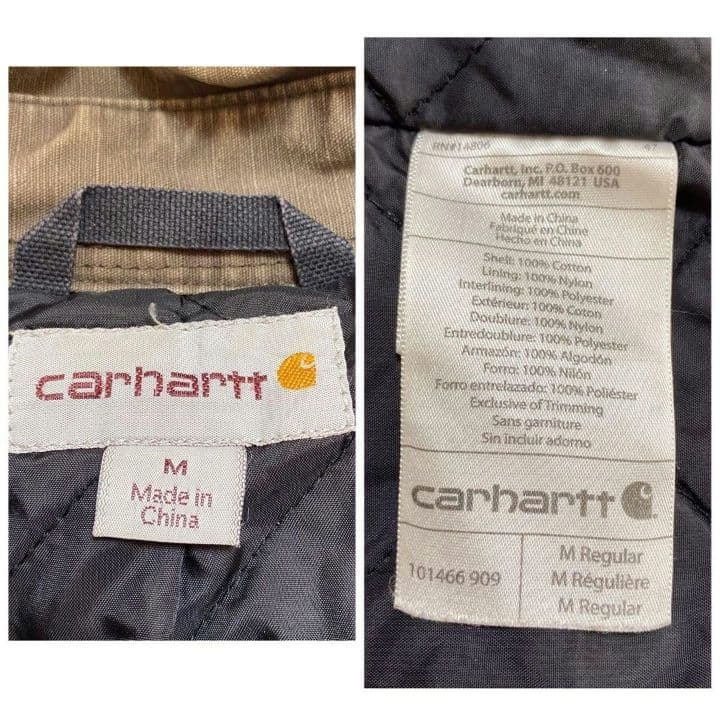 Carhartt ワークジャケット チョアコート系 ダック M ゴール