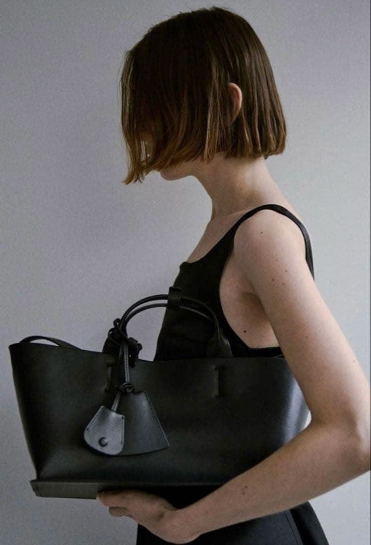 TODAYFUL Useful Leather Bag(M) ブラック