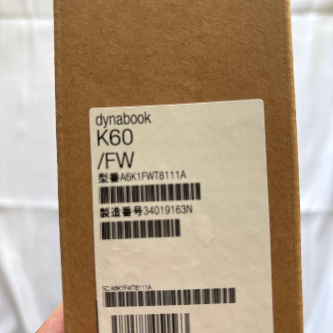 Windowsノート本体 dynabook F60/KW