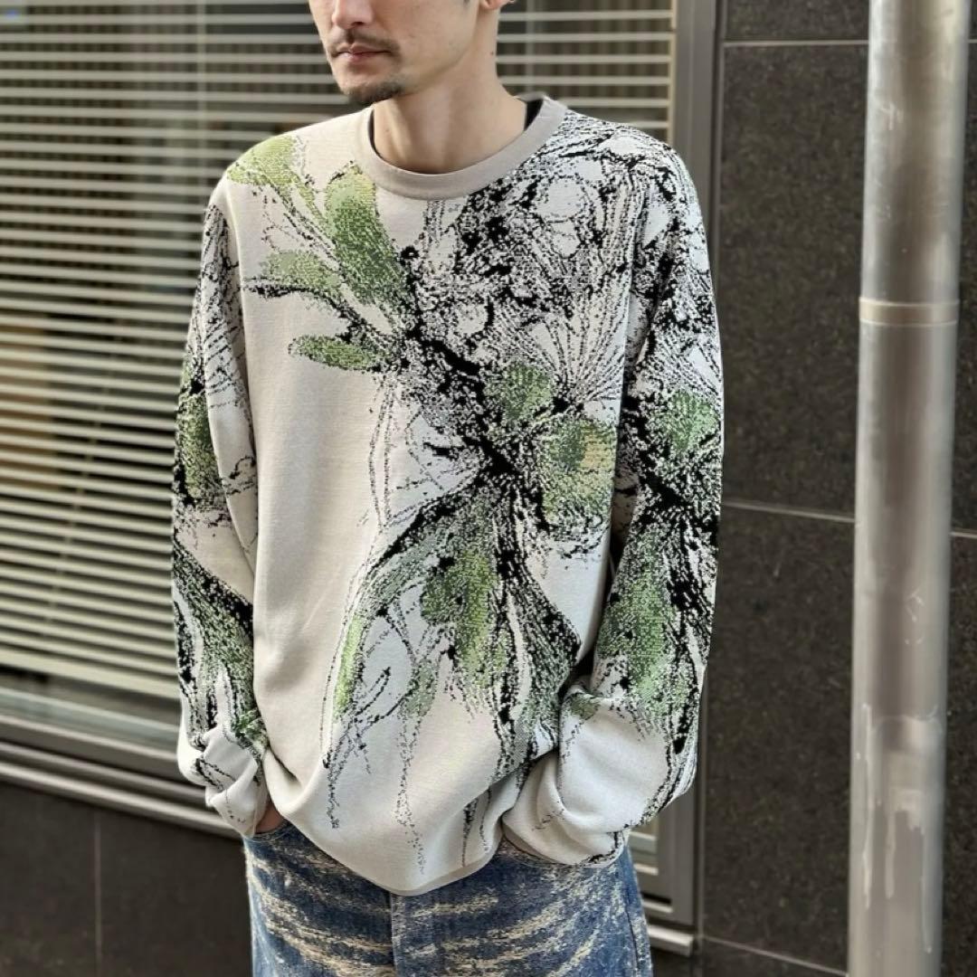 【未使用】TAAKK ターク JACQUARD KNIT ニットトップス