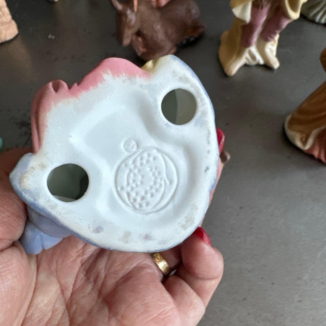 瞬間お値下げ‼️とっても素敵！ クリスマス キリスト降臨　人形セット 陶器製