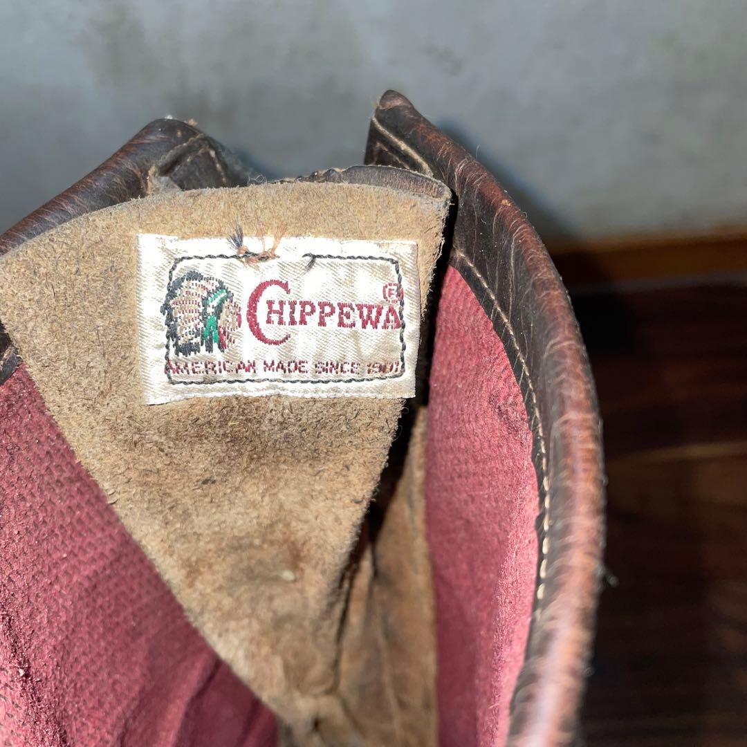 チペワ　ロガーブーツ　ワークブーツ バイク