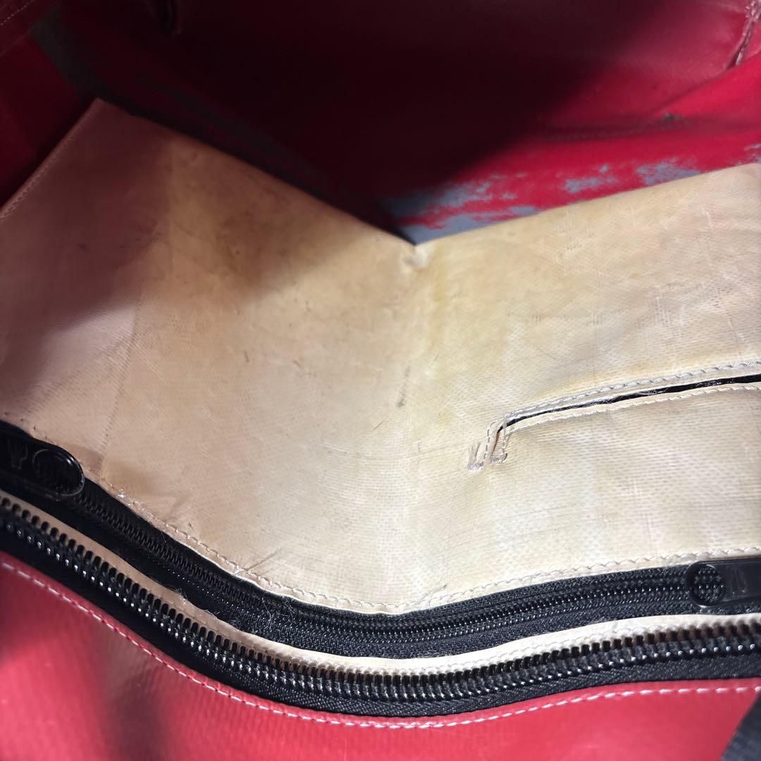 【希少】FREITAG F202 LELAND 2WAYトートバッグ レッド