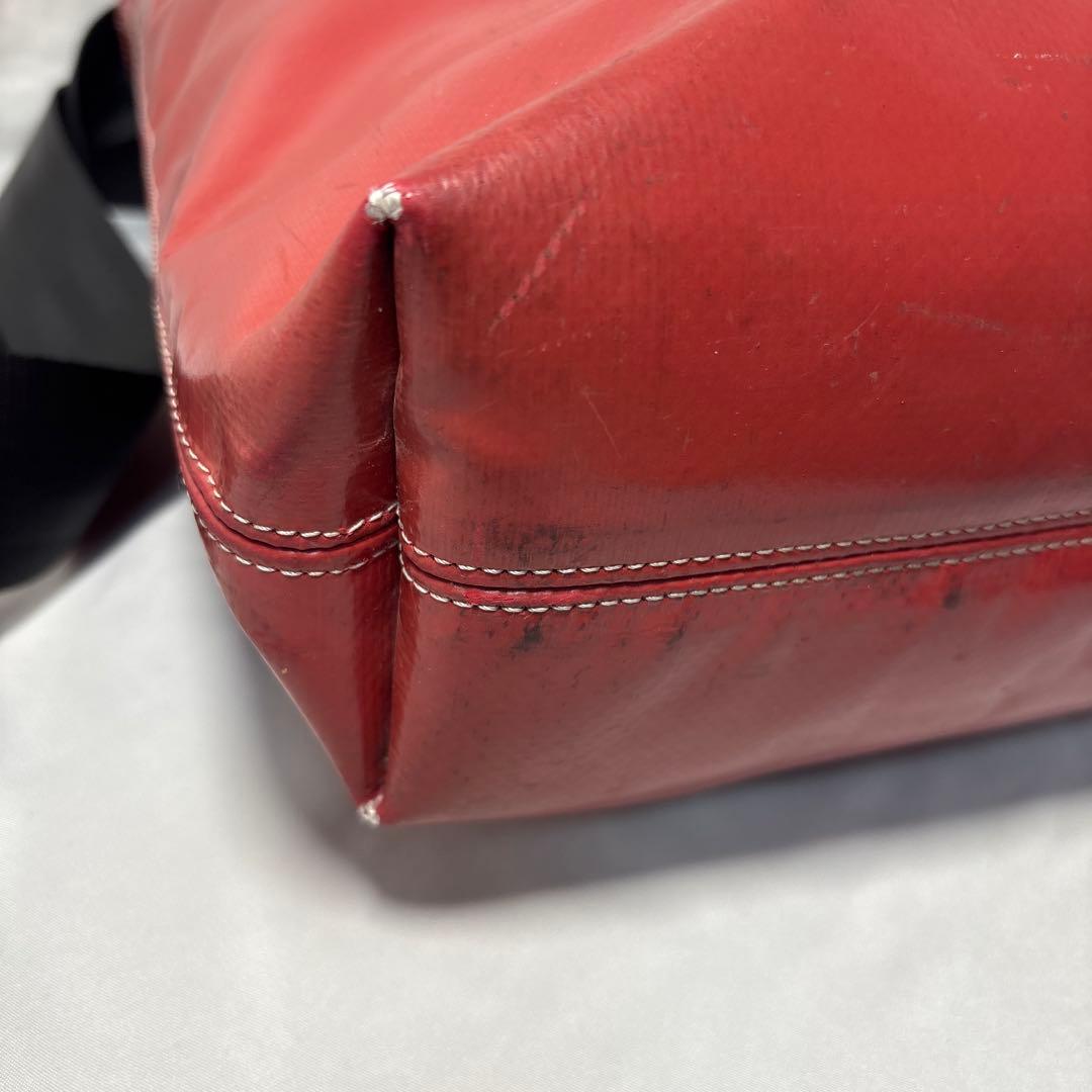 【希少】FREITAG F202 LELAND 2WAYトートバッグ レッド