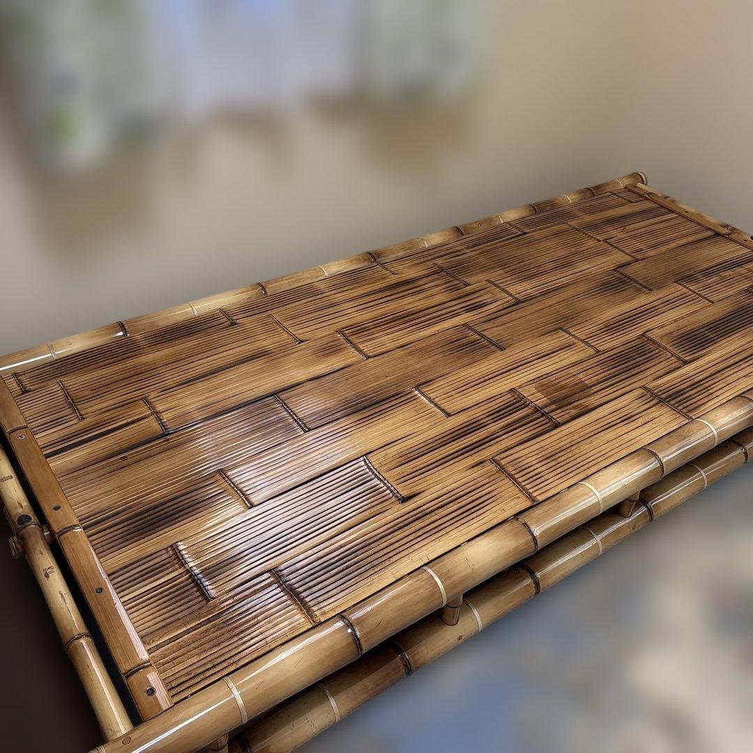 梅里竹芸　竹製シングルベッド