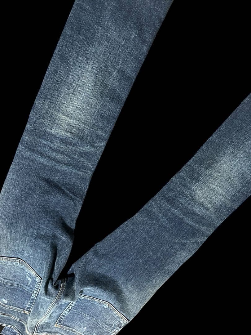 幻 AMIRI MX1 CLAY CLASSIC Damaged Denim