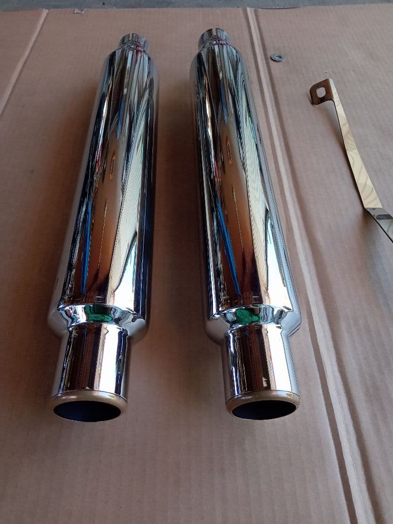 ハーレーダイナシリーズ用　モーターステージスリップオンマフラー