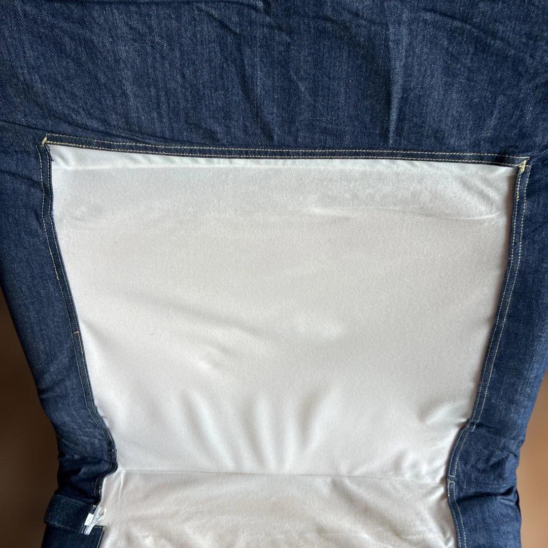 無印良品 ハイバックリクライニングソファ デニム