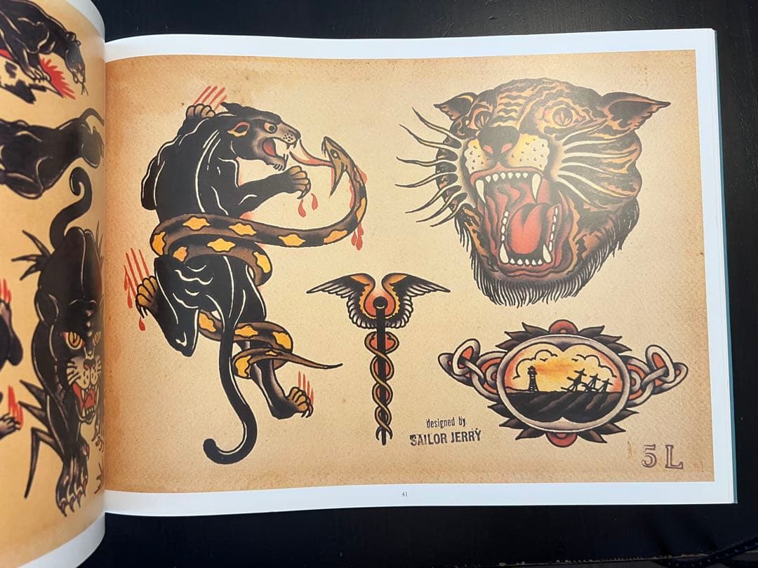 (廃盤) Sailor Jerry Tattoo Flash 本　vol.1