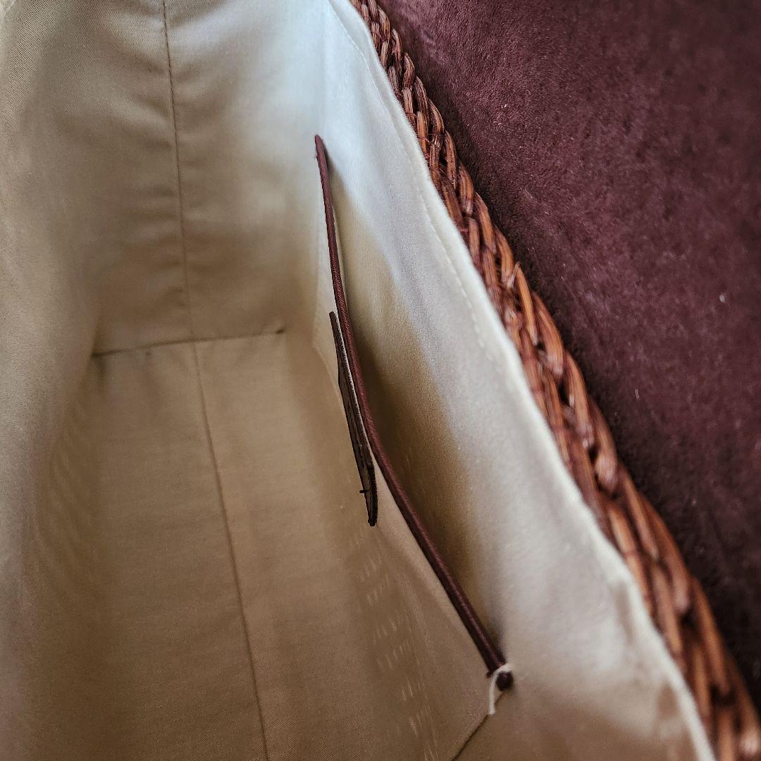 《未使用》グレースコンチネンタル カービングトライブス かごバッグ