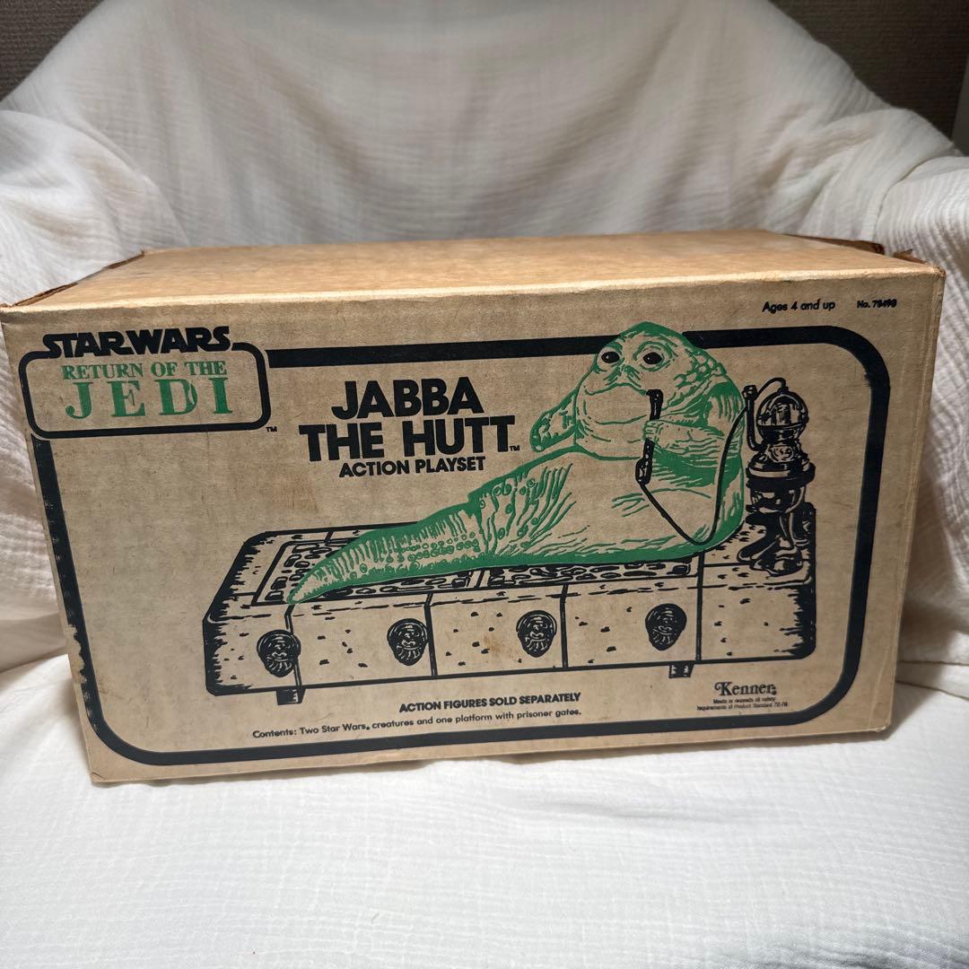 ジャバ・ザ・ハット アクションフィギュア　Kenner社のフィギュア3体付き