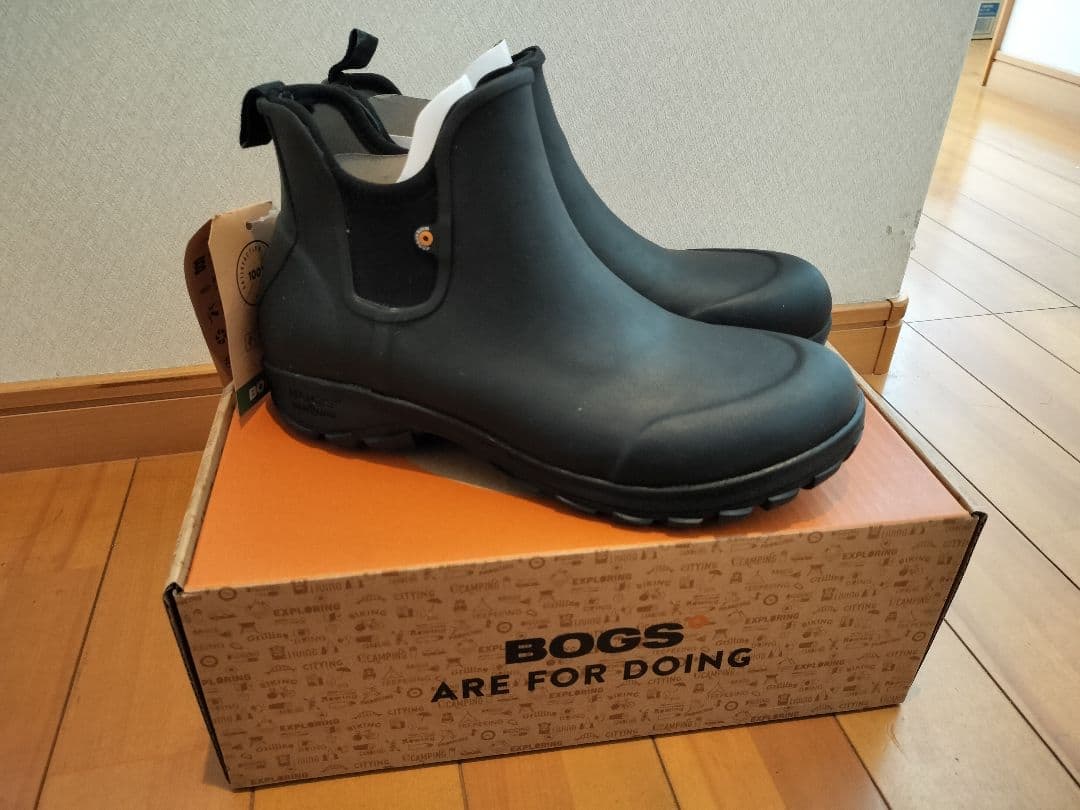 新品未使用[BOGS] 72208 ブラック 10(28.0cm)ボグス