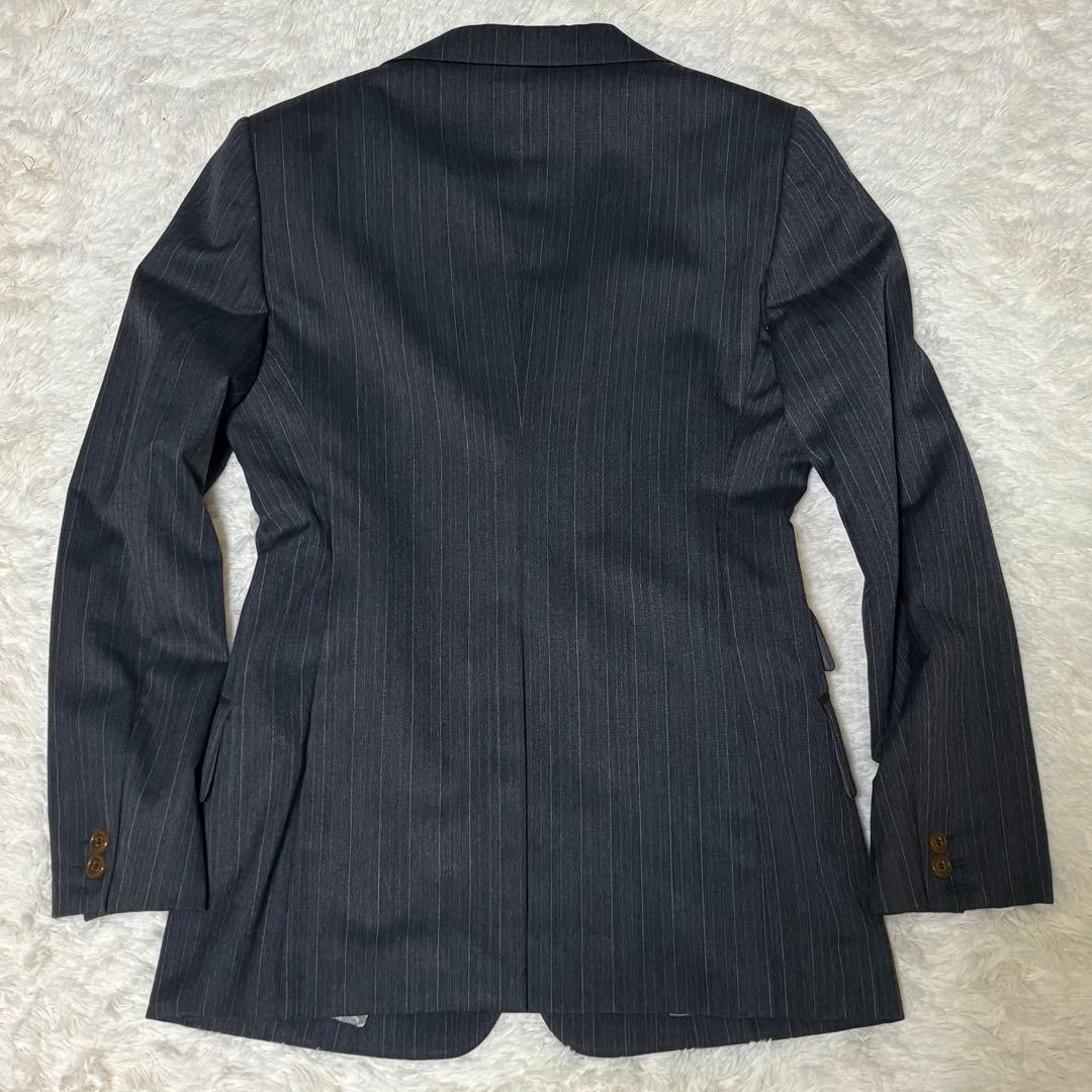 ヴィヴィアンウエストウッドマン　セットアップ　44 総柄　グレー　オーブボタン