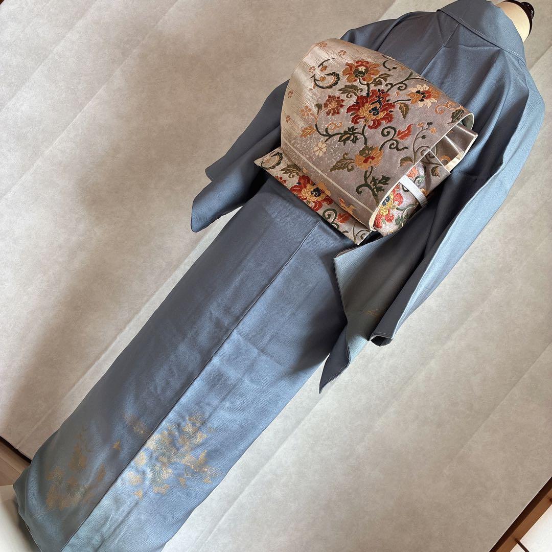 m*t様 訪問着　フルセット　着物　トールサイズ　正絹　刺繍　お祝い　七五三　J