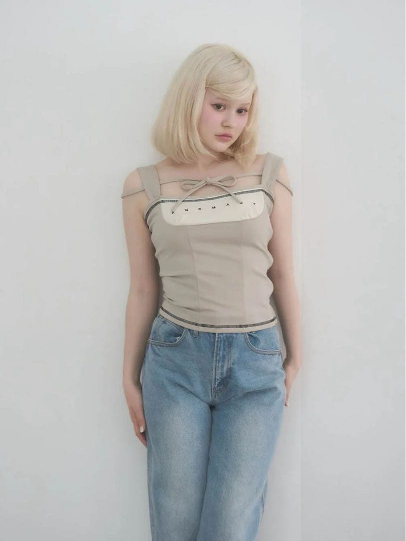 andmary ♡ Luca stitch tops