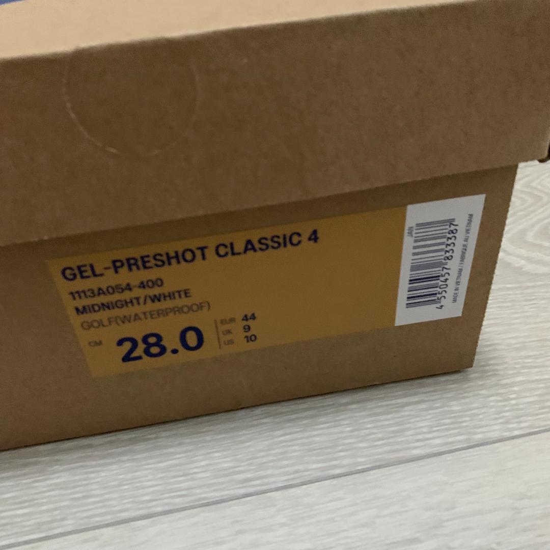 新品未使用 28.0 アシックス asics ゲルプレショット クラシック4