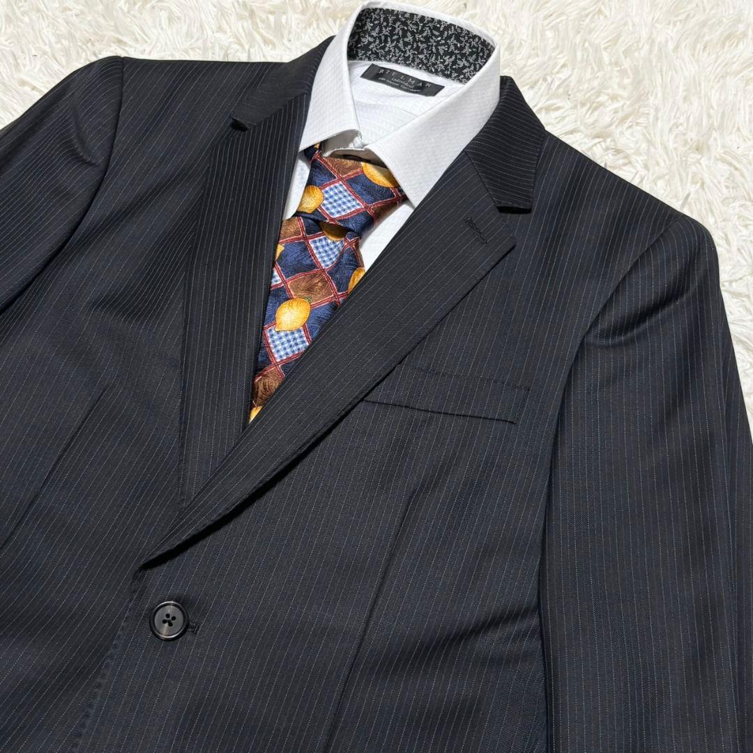 極美品 現行 ポールスミス スーツ セットアップ ゼニア生地 総柄